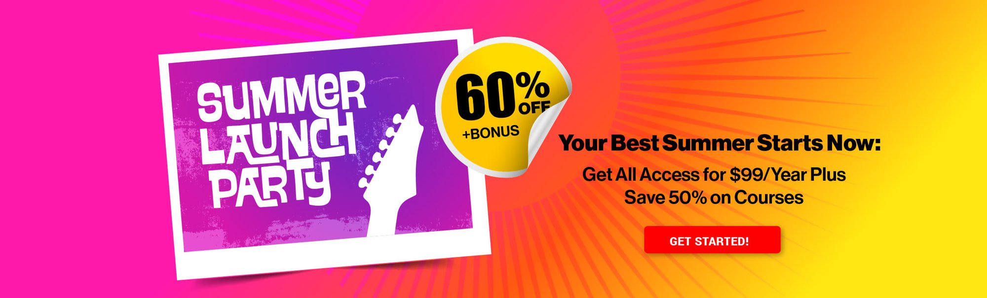 Kickoff to Summer Sale